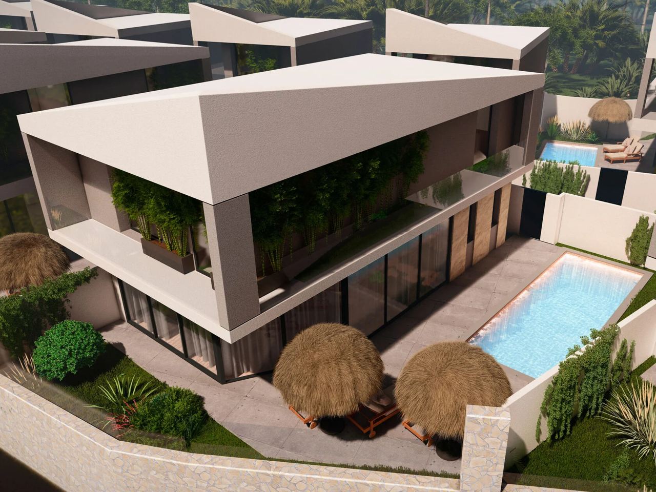 Комплекс вилл в Бали