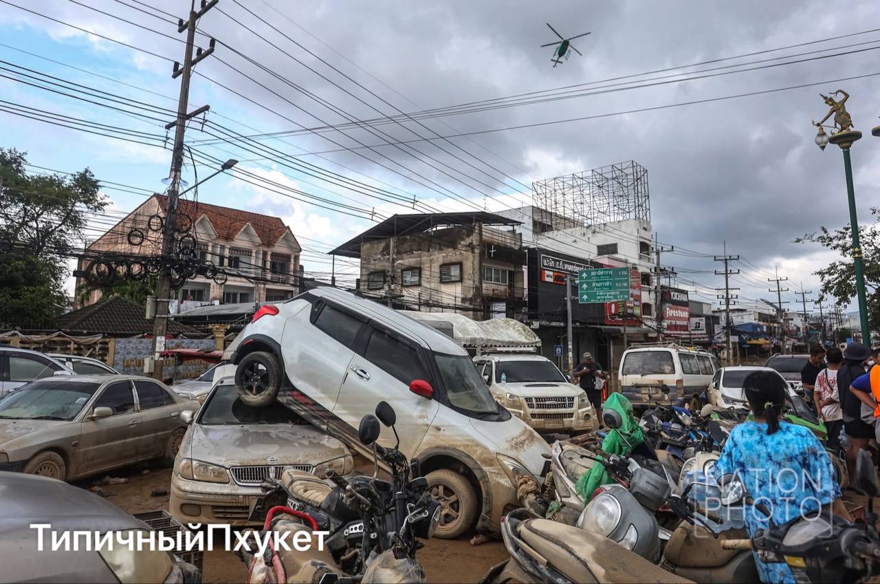 Наводнение в южном Таиланде