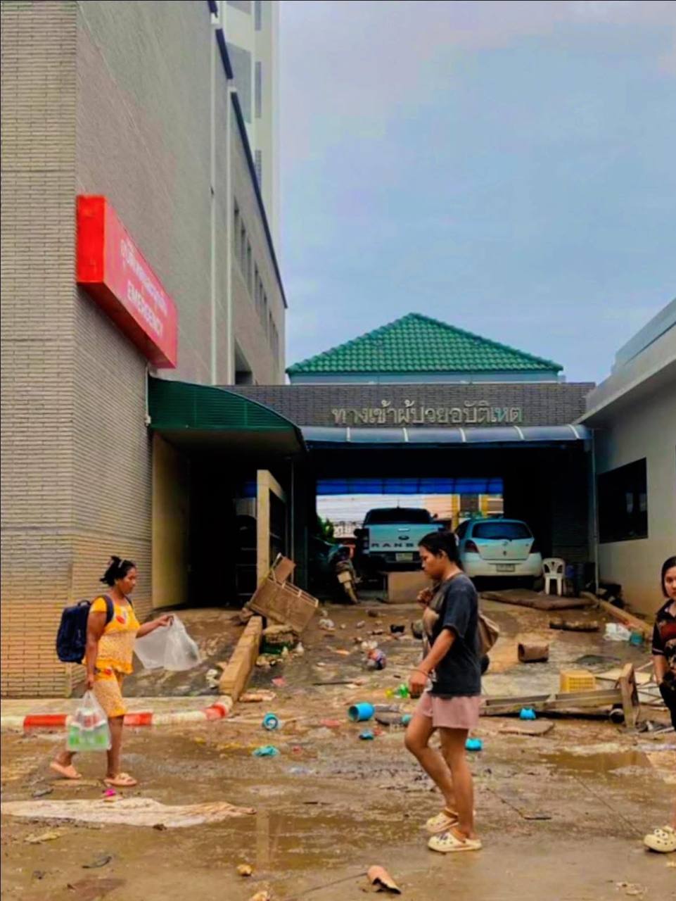 Катастрофическое наводнение в Сонгкхле