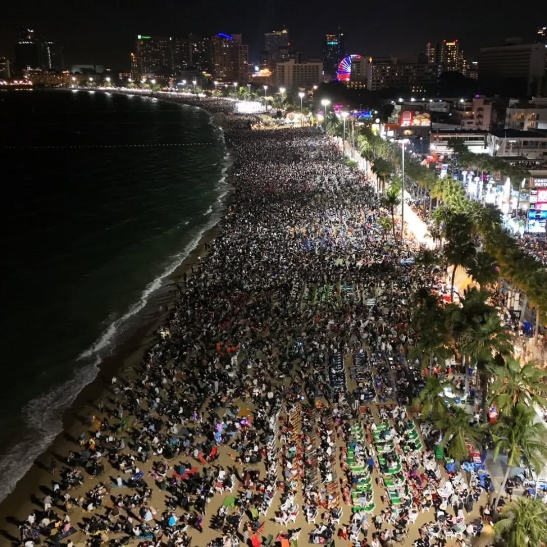 Фестиваль фейерверков 2025 в Паттайе