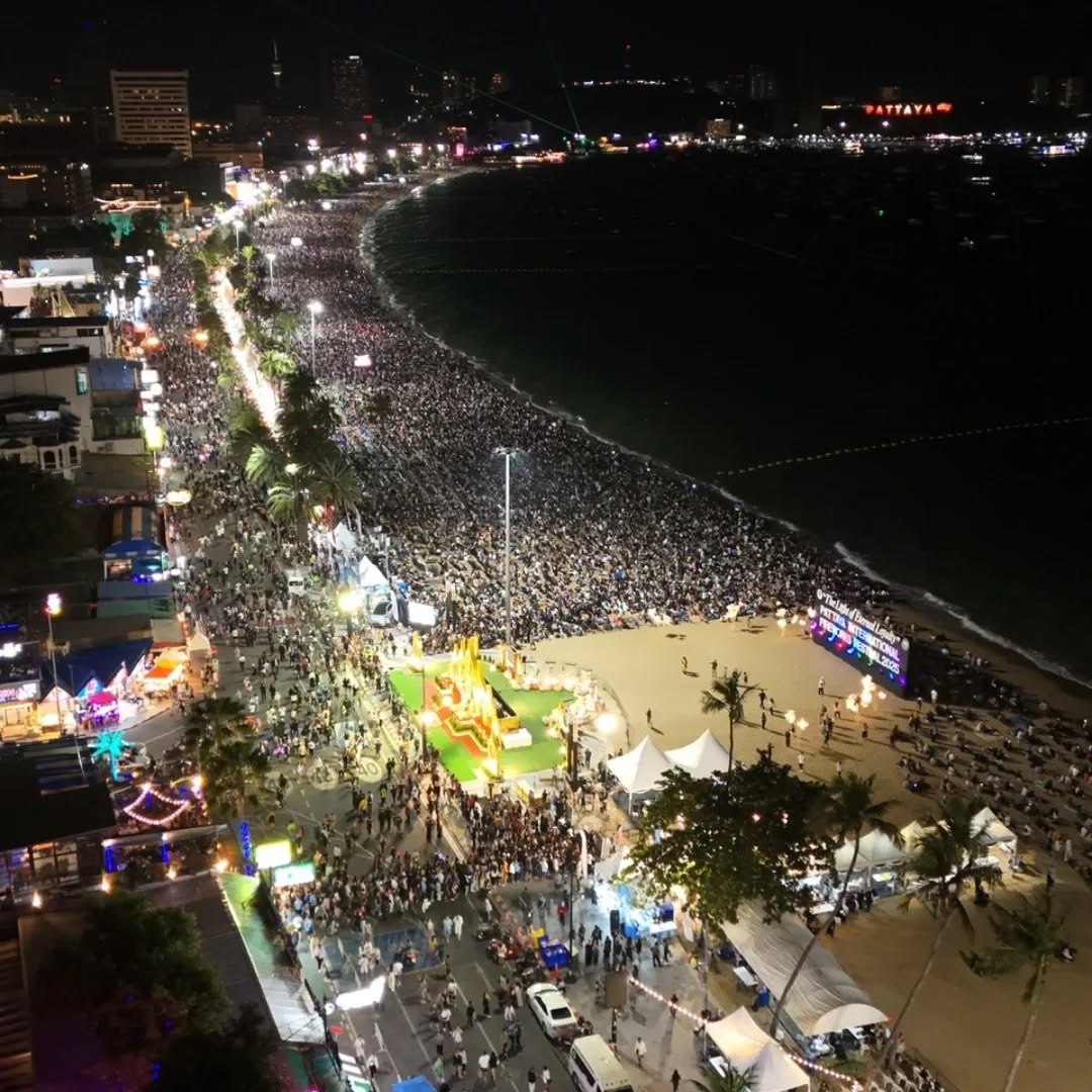 Фестиваль фейерверков 2025 в Паттайе