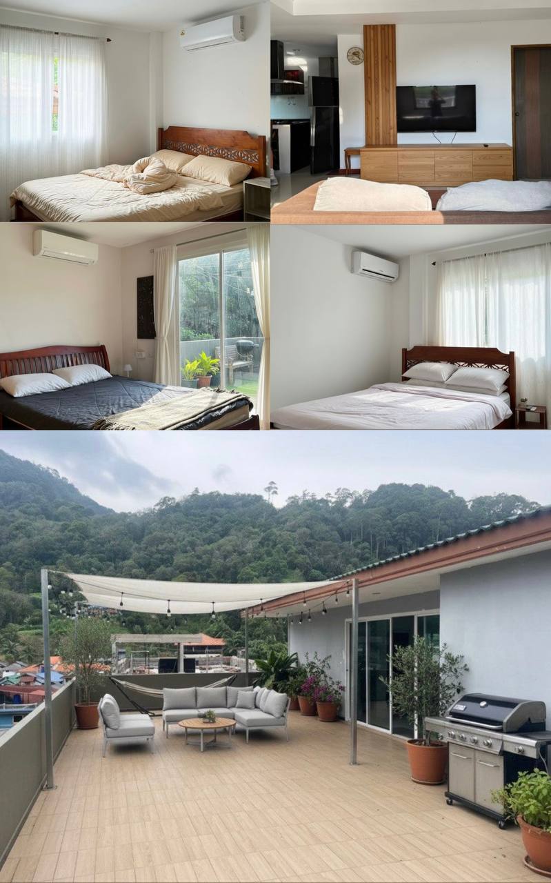 Аренда просторных апартаментов с видом на горы