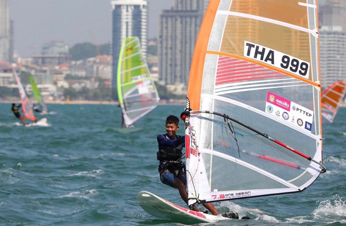Чемпионат Азии по виндсерфингу в Паттайе