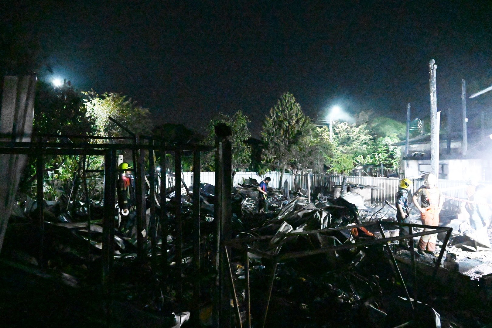 Трагический пожар в Бангкоке