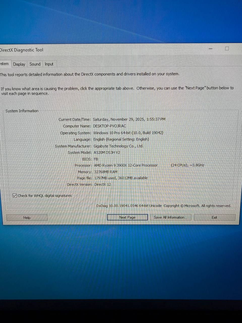 Продажа игрового компьютера с комплектующими