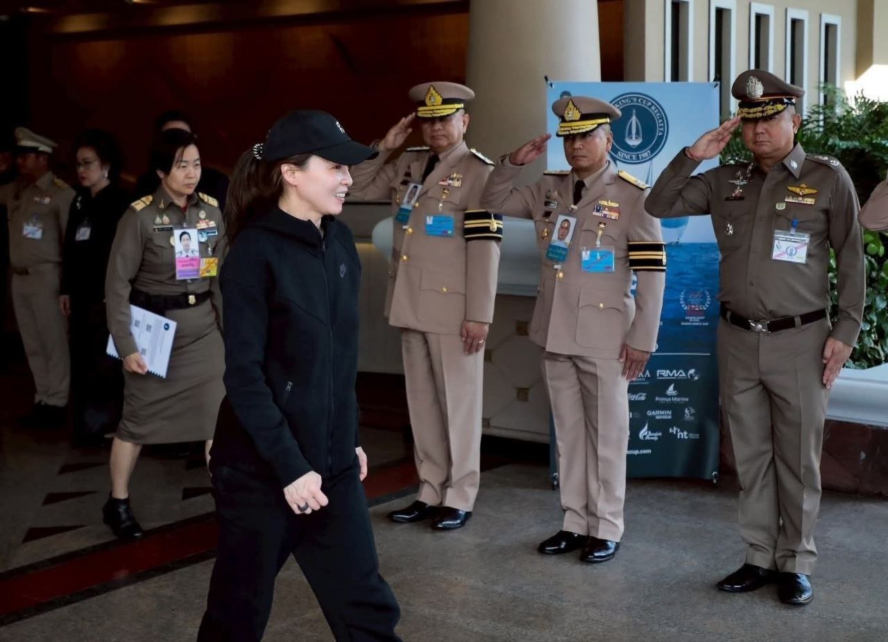 Королева Таиланда на регате в Пхукете