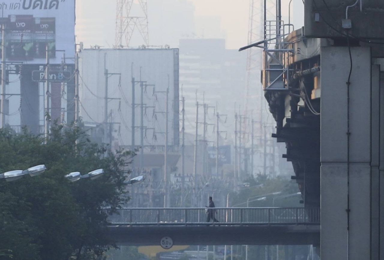 Опасный уровень загрязнения в Бангкоке