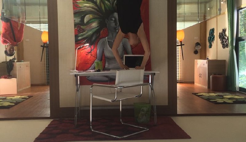 Дом вверх дном и сад-лабиринт на Пхукете