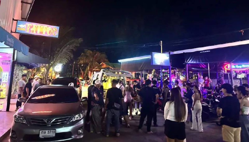 Серьезная драка с ножом на Пхукете