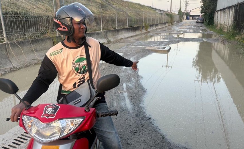 Проблемы дорог в восточной Паттайе