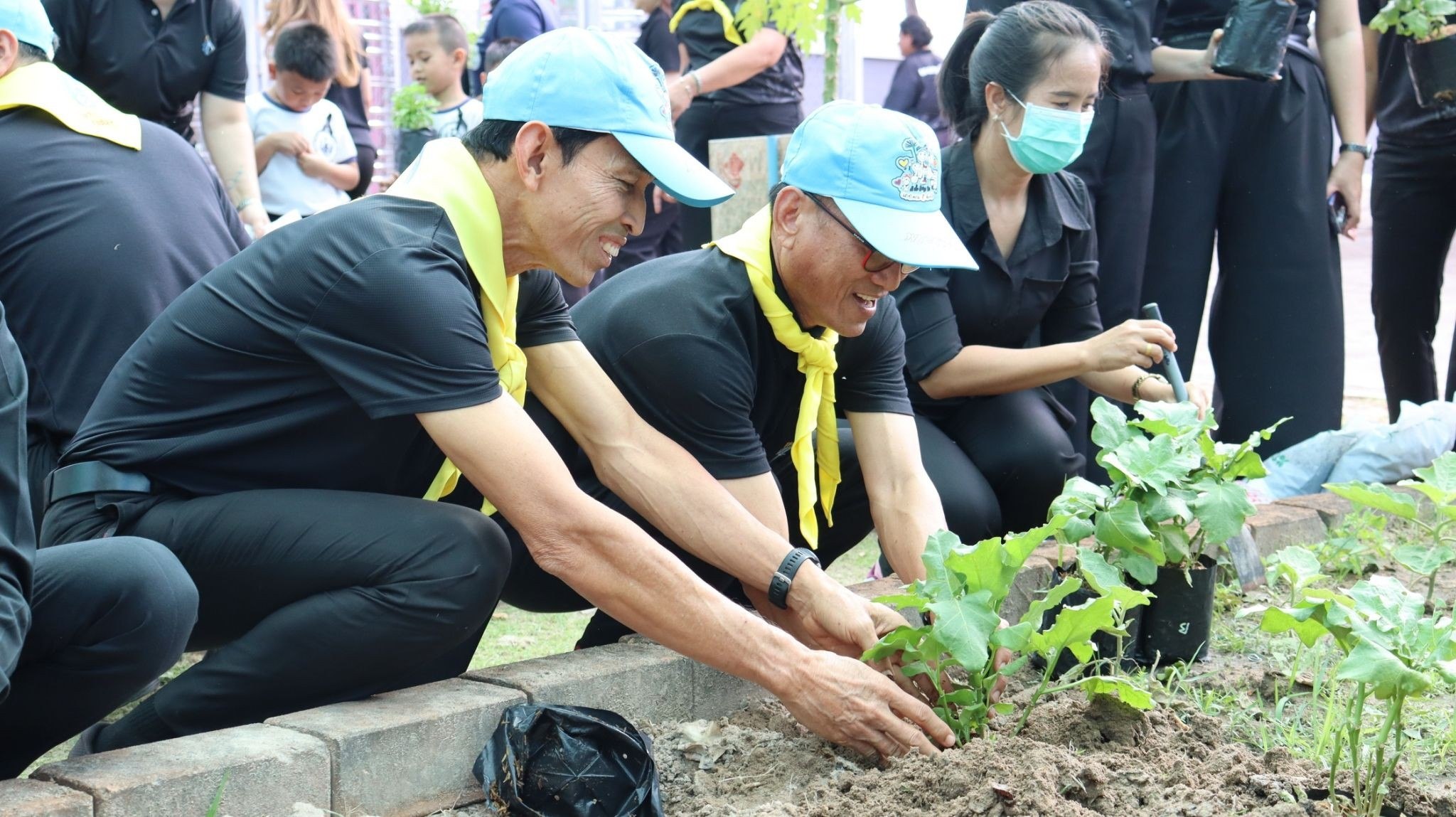 Торжественная церемония в честь короля Таиланда
