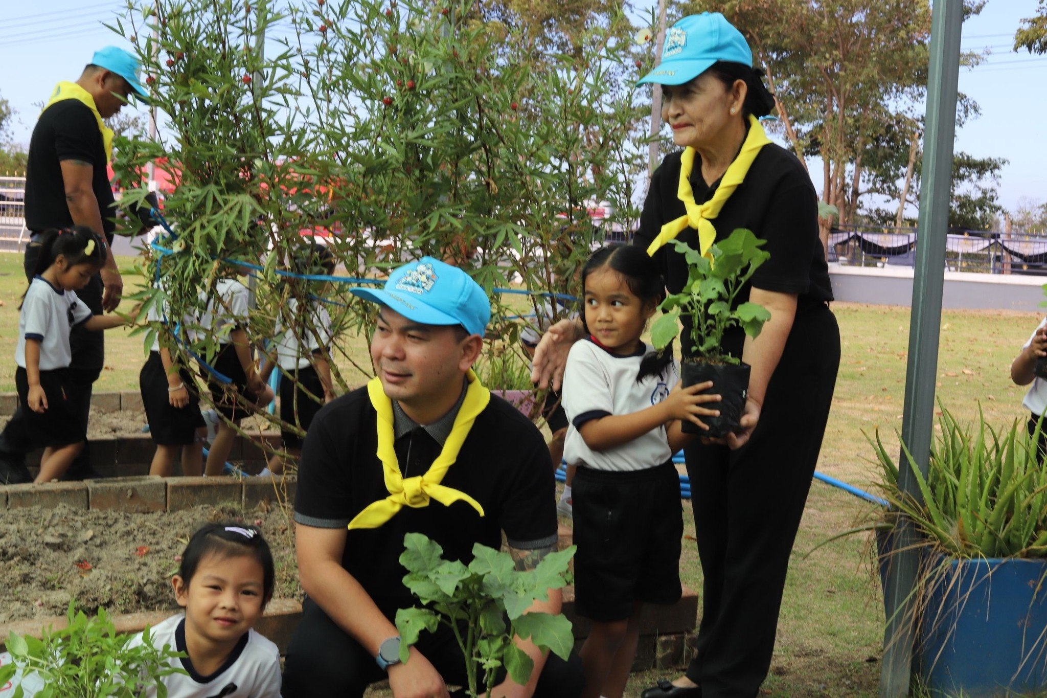 Торжественная церемония в честь короля Таиланда