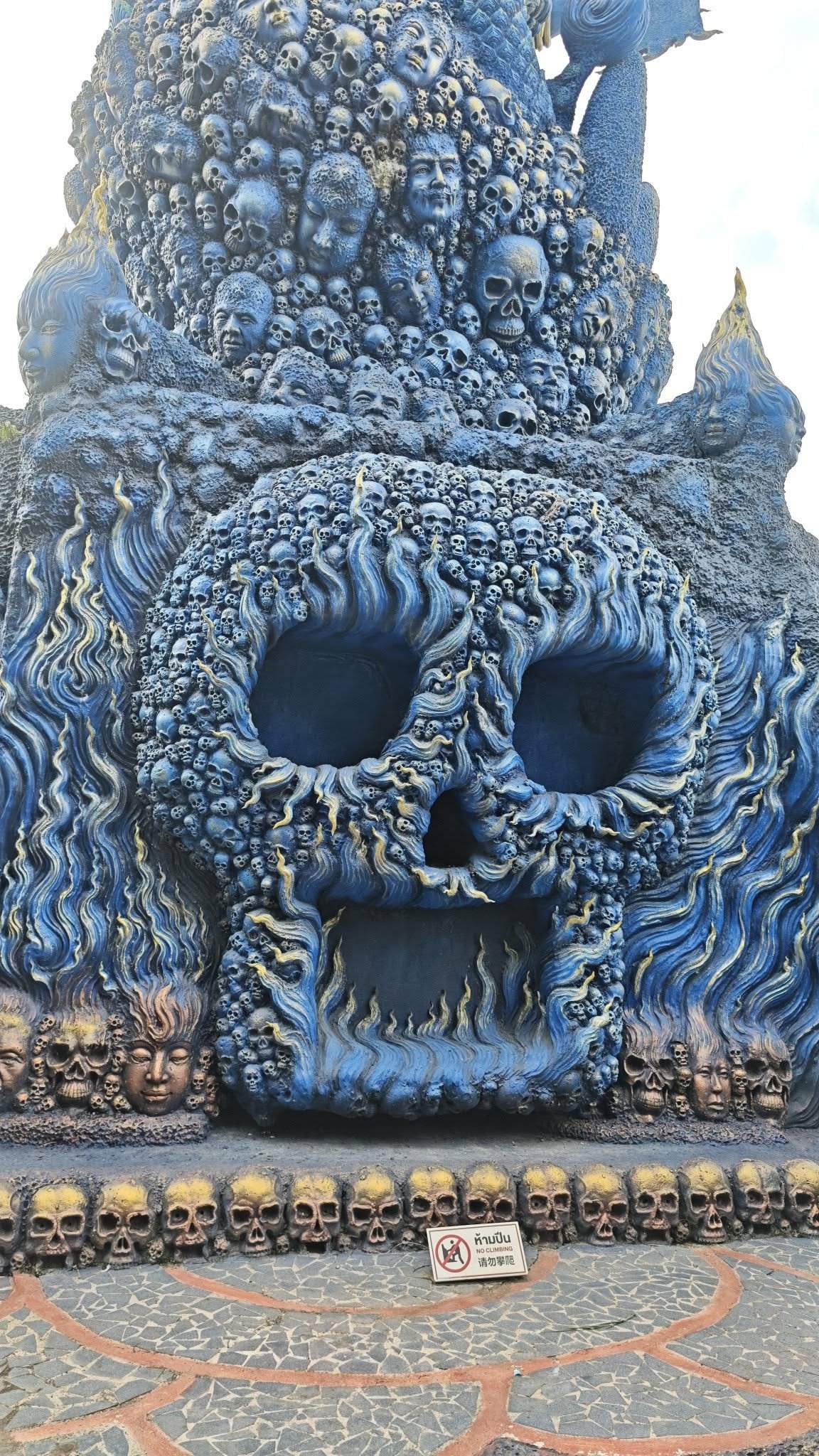 Посещение голубого храма в Чианграе