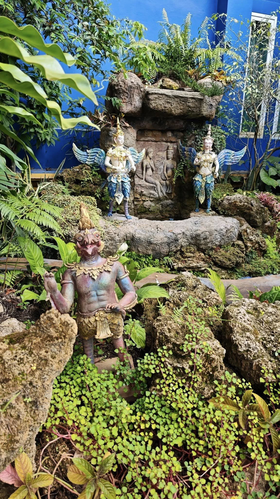 Посещение голубого храма в Чианграе