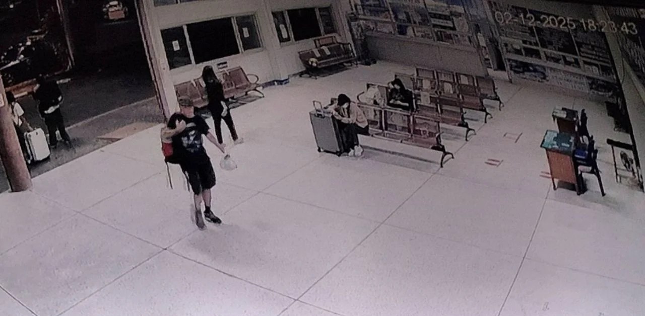 Переполох туриста на автовокзале