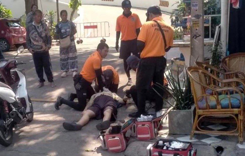 Спасение туриста в Паттайе