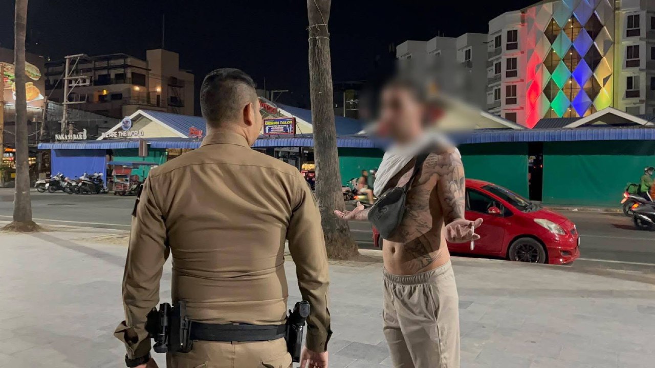 Инцидент на пляже Паттайи