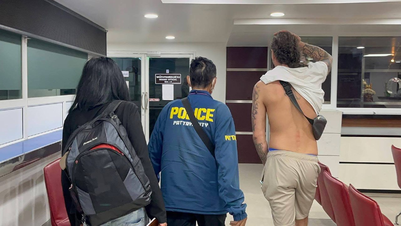 Инцидент на пляже Паттайи