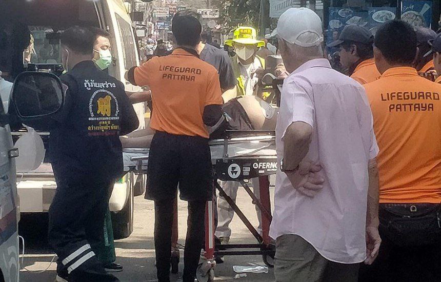 Спасение туриста в Паттайе