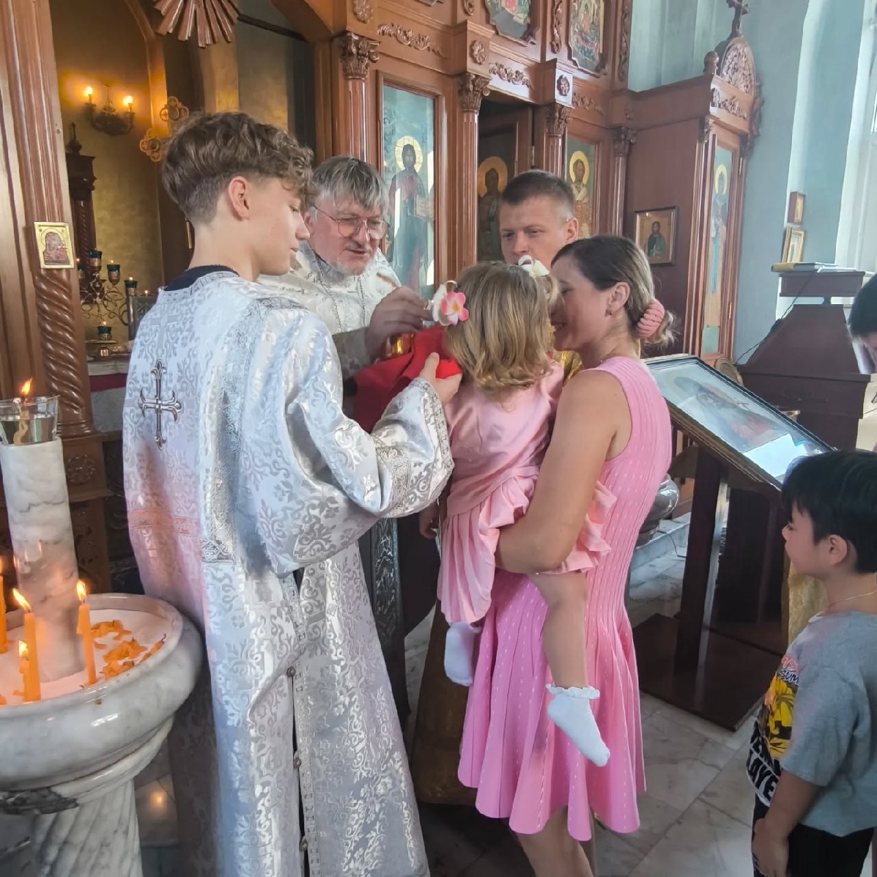 Воскресная служба в русском храме Паттайи