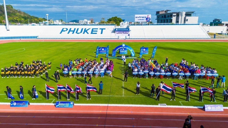 Открытие обновленного стадиона на Пхукете