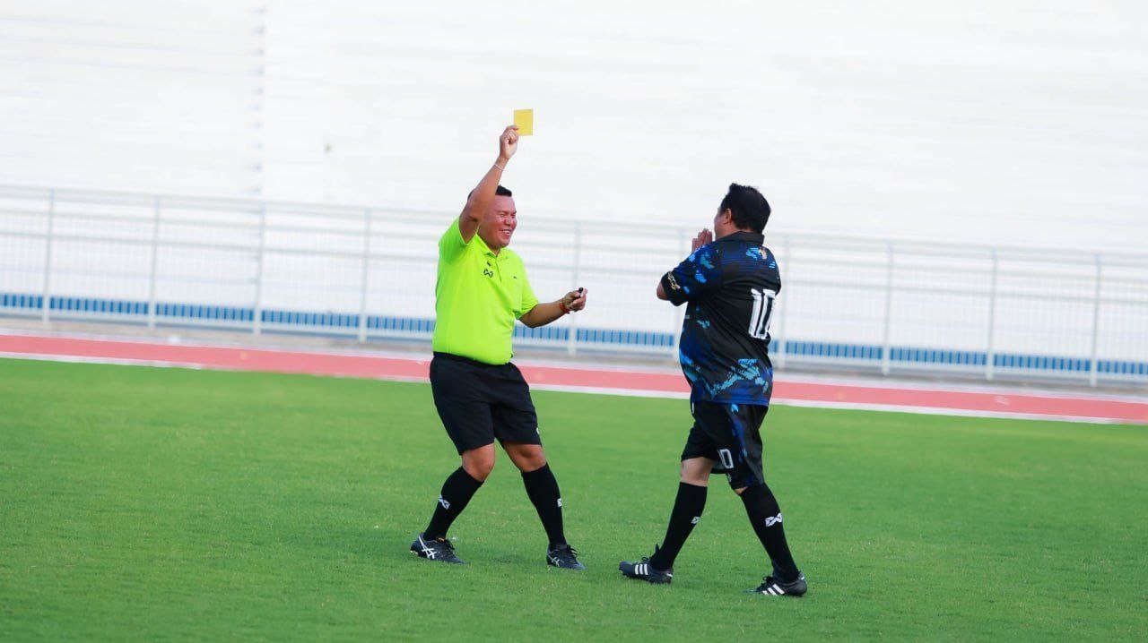 Открытие обновленного стадиона Суракул