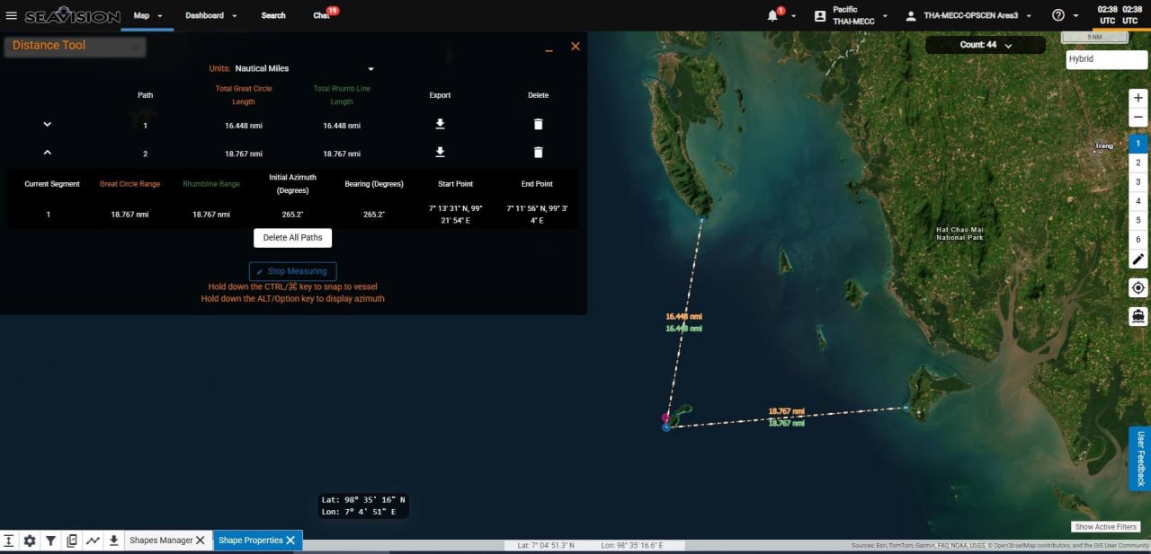 Авария катамарана у острова Рок-ной