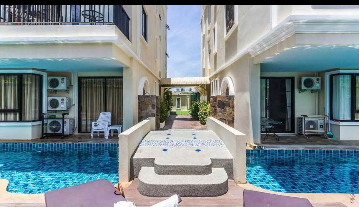 Светлая квартира с 1 спальней