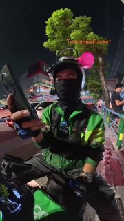 Необычное мототакси в Таиланде