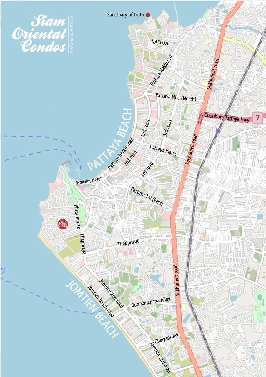 Престижное жильё в Паттайе, Пратамнак