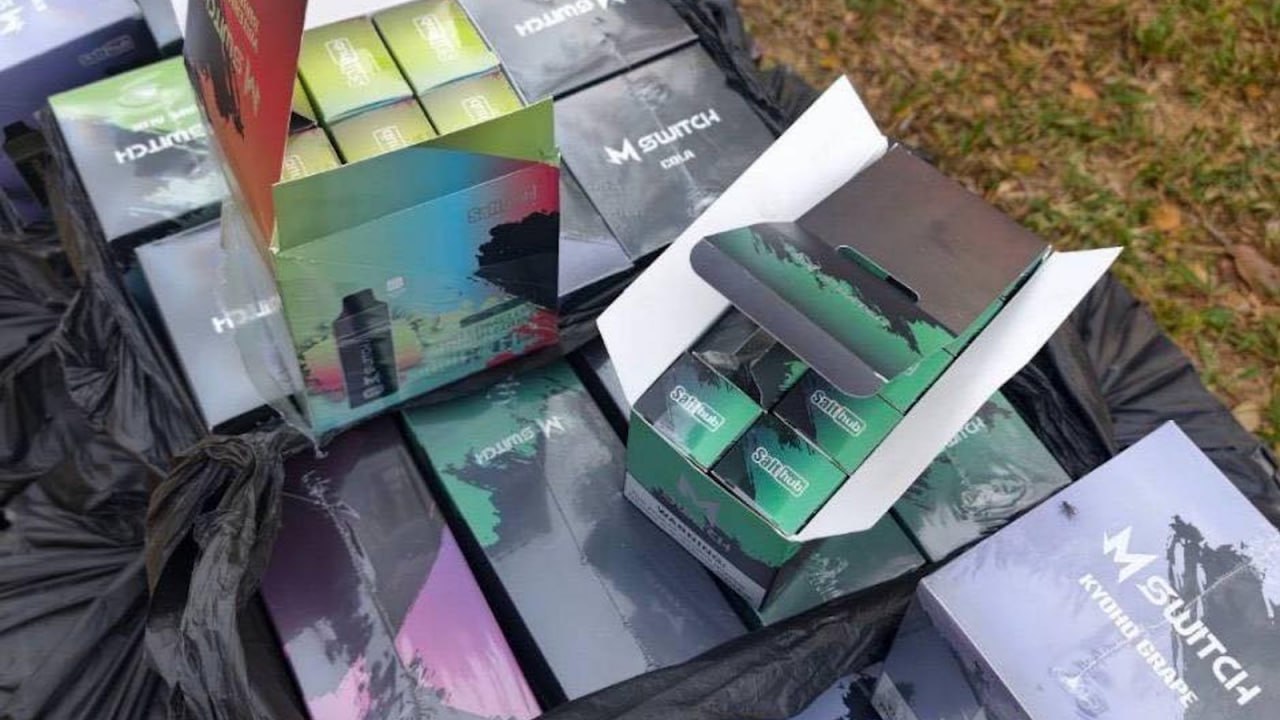 Контрабанда электронных сигарет в Таиланде