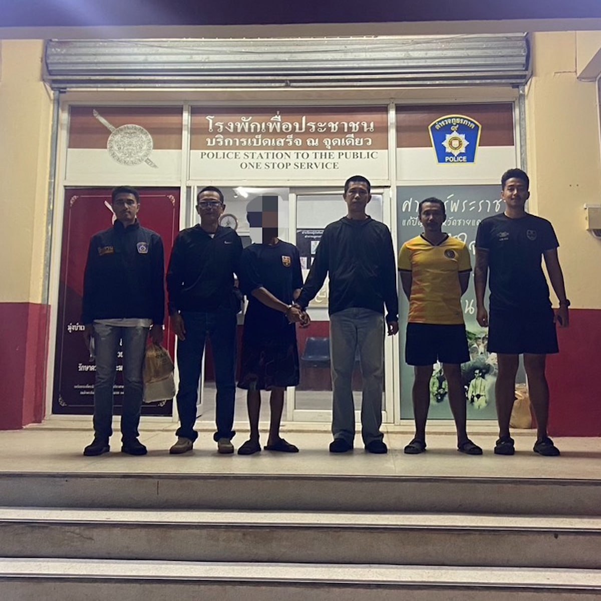 Раскрытие уличного грабежа в Таиланде