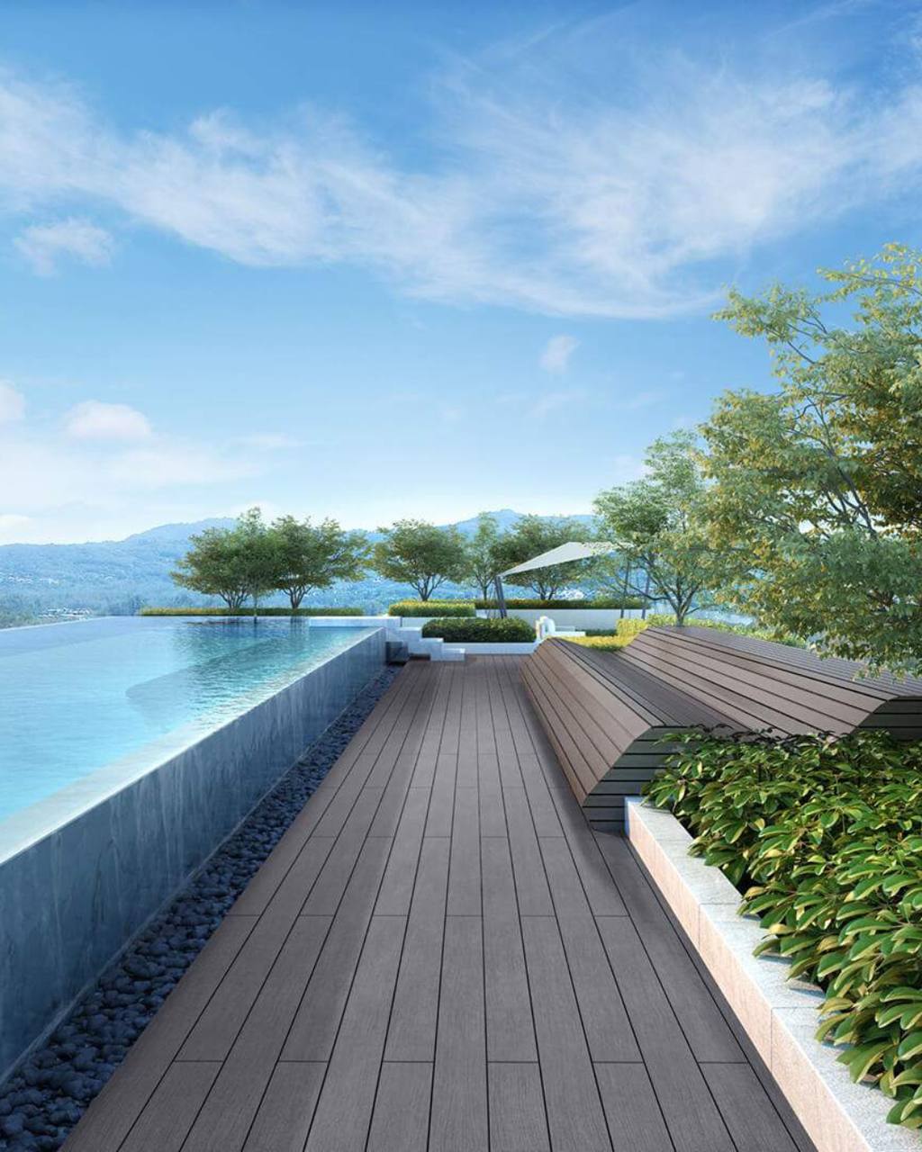 Уединенный оазис на гольф-поле