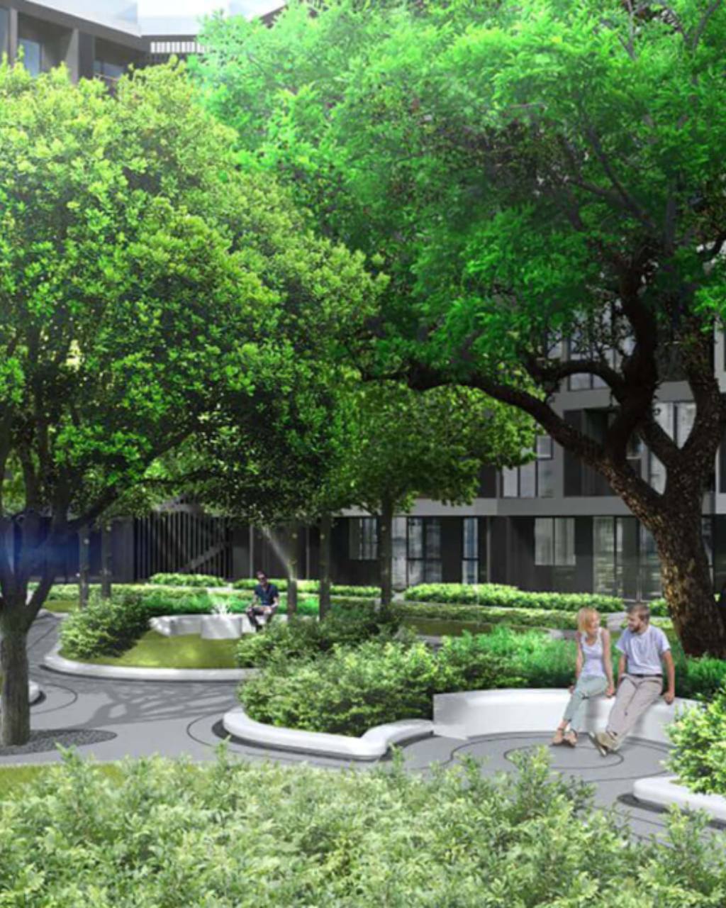 Уединенный оазис на гольф-поле