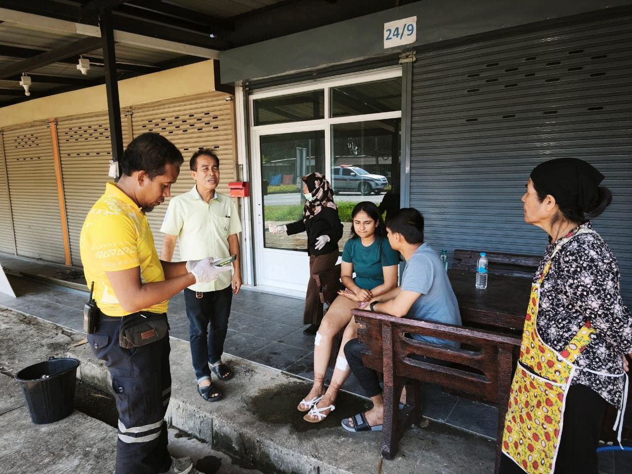 Авария микроавтобуса в Пхангнга