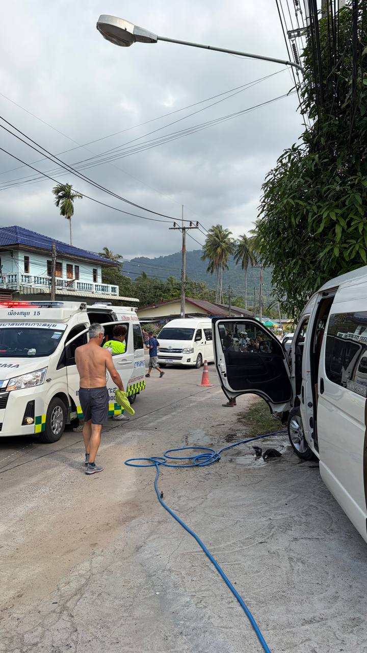 Необычное утро в кафе на Самуи