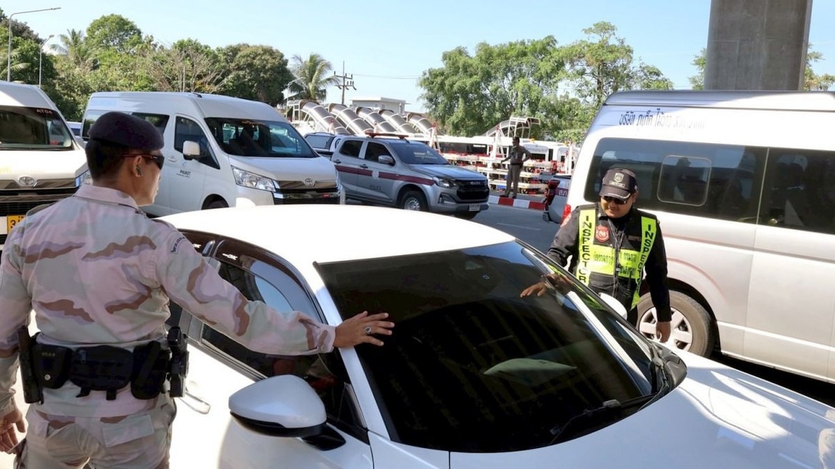 Ограничения для водителей такси на Пхукете