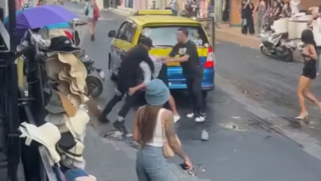 Инцидент с такси в Паттайе