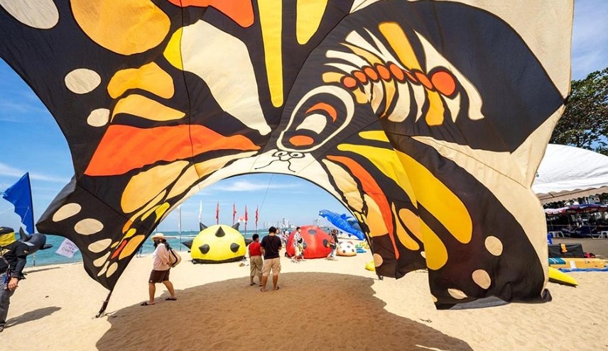 Международный фестиваль воздушных змеев в Паттайе