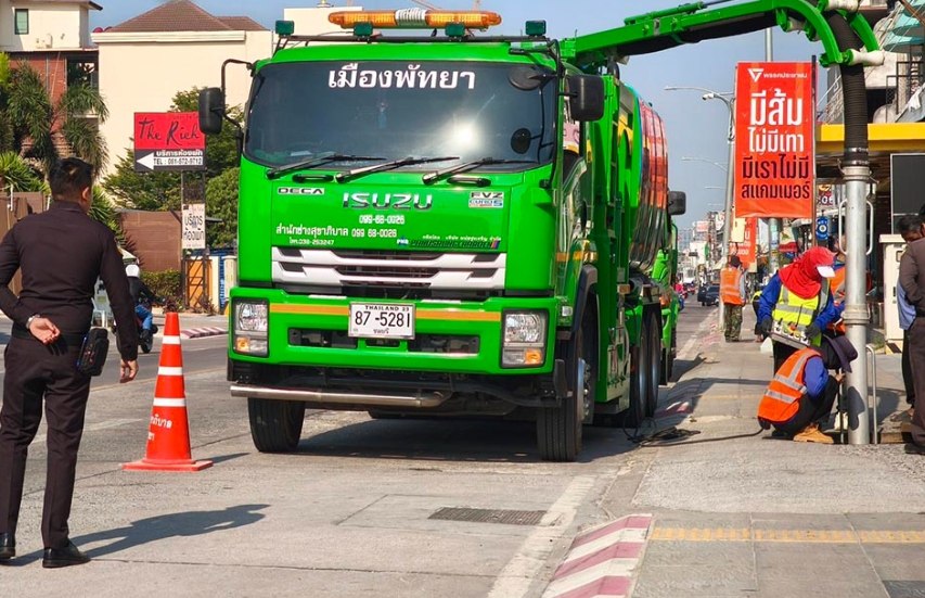 Забота о Паттайе: дренаж под контролем