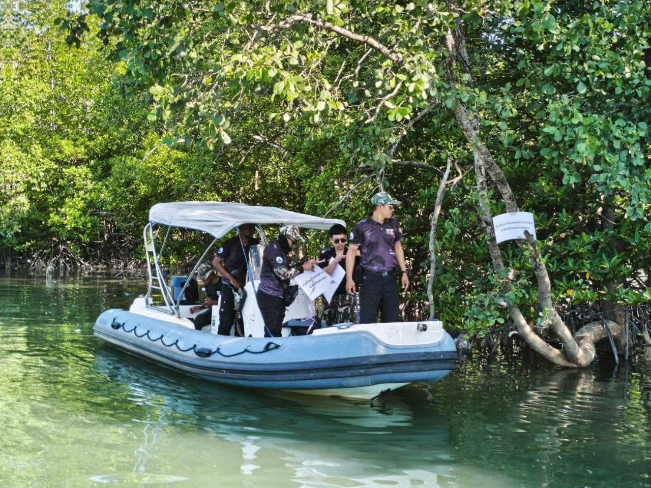 Уборка мусора в национальном парке