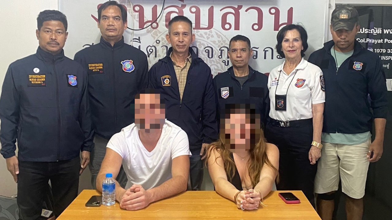 Арест иностранной пары в тук-туке