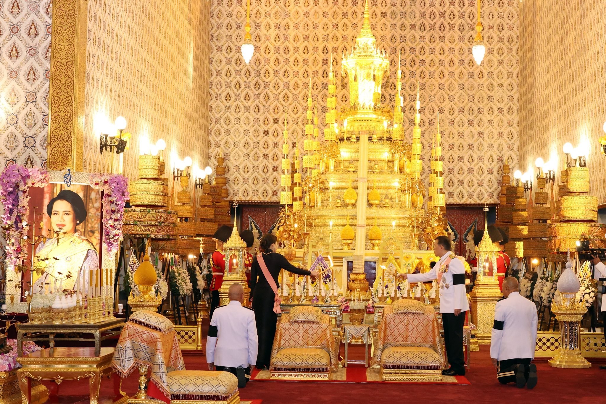 Королевская церемония в Бангкоке