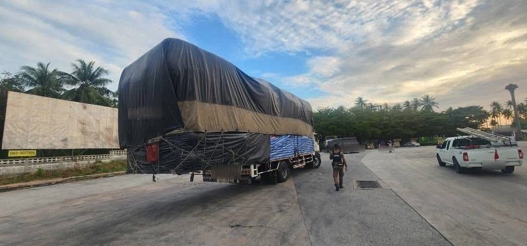 Штрафы за модификацию грузовиков в Пхукете