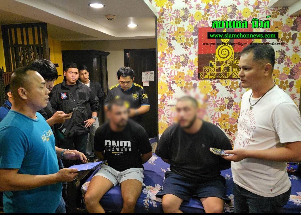 Арест подозреваемых в убийстве в Таиланде