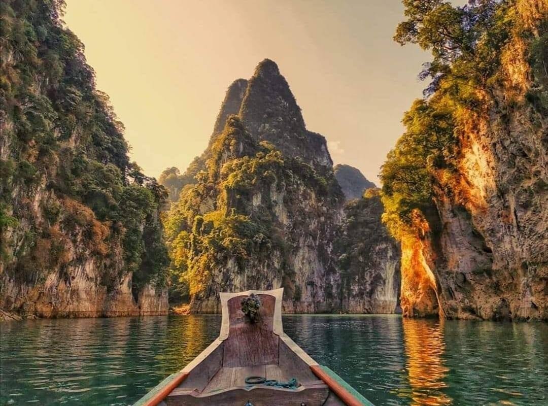 Путешествие на длиннохвостке в Таиланде