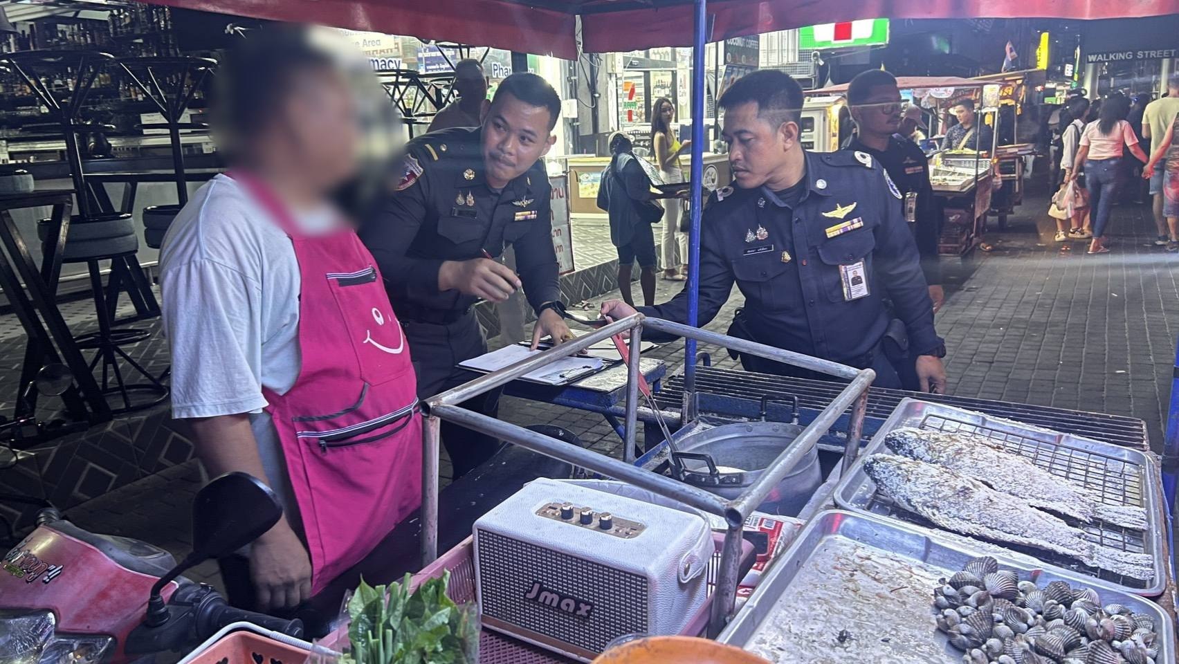 Операция против уличной торговли в Паттайе