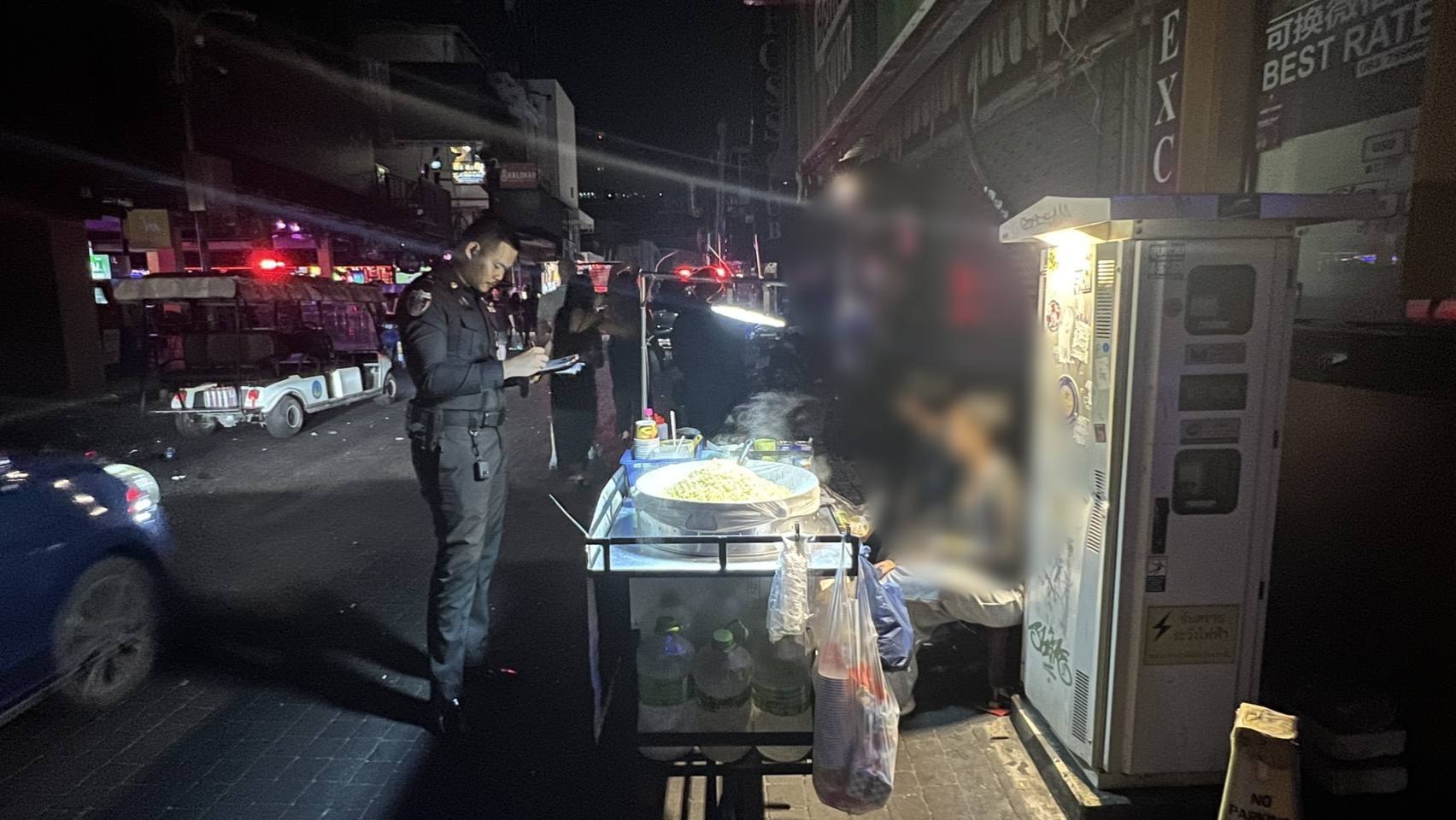 Операция против уличной торговли в Паттайе