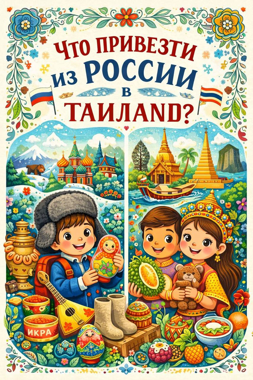 Что привезти из России в Таиланд?