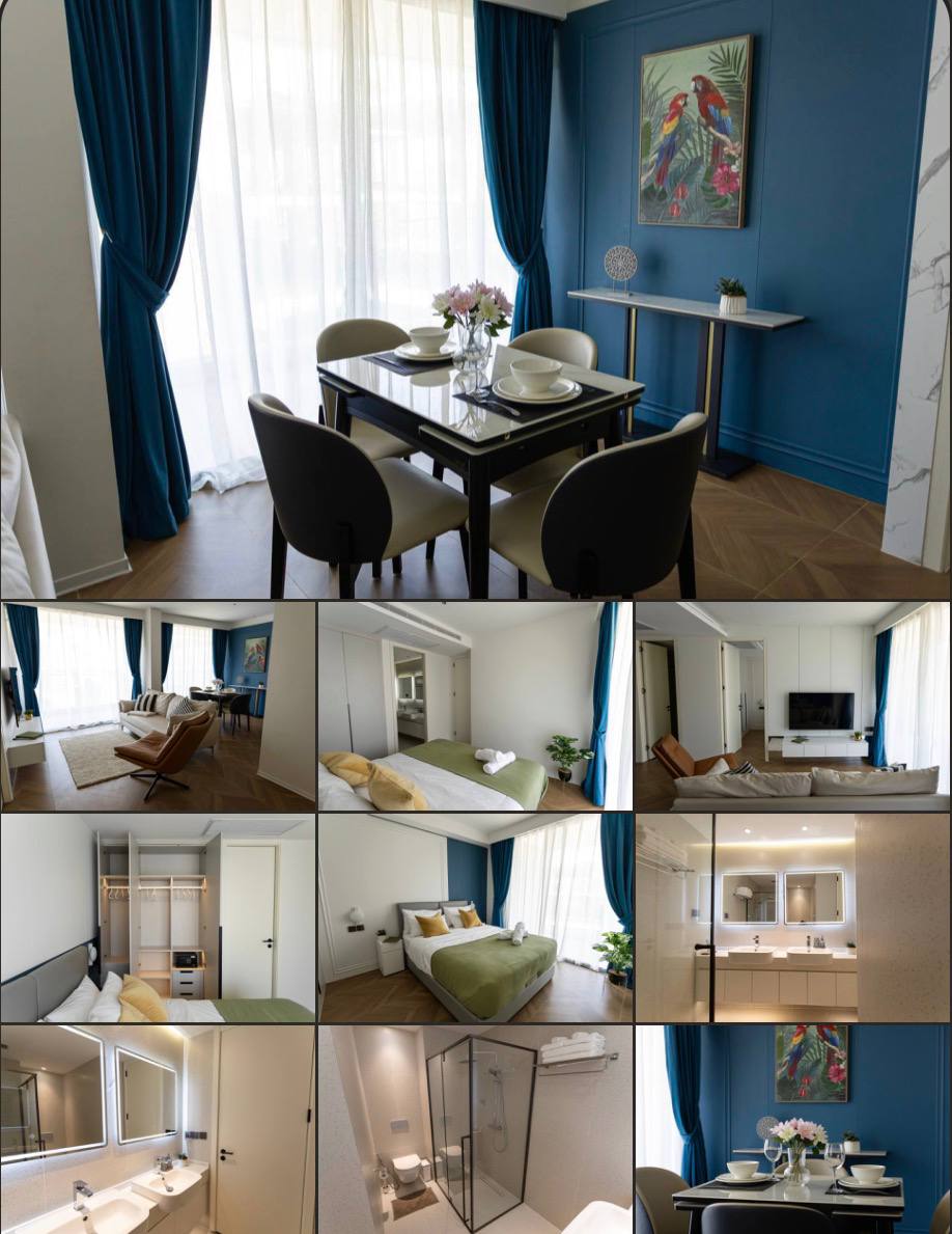 Аренда квартиры в новом комплексе у моря